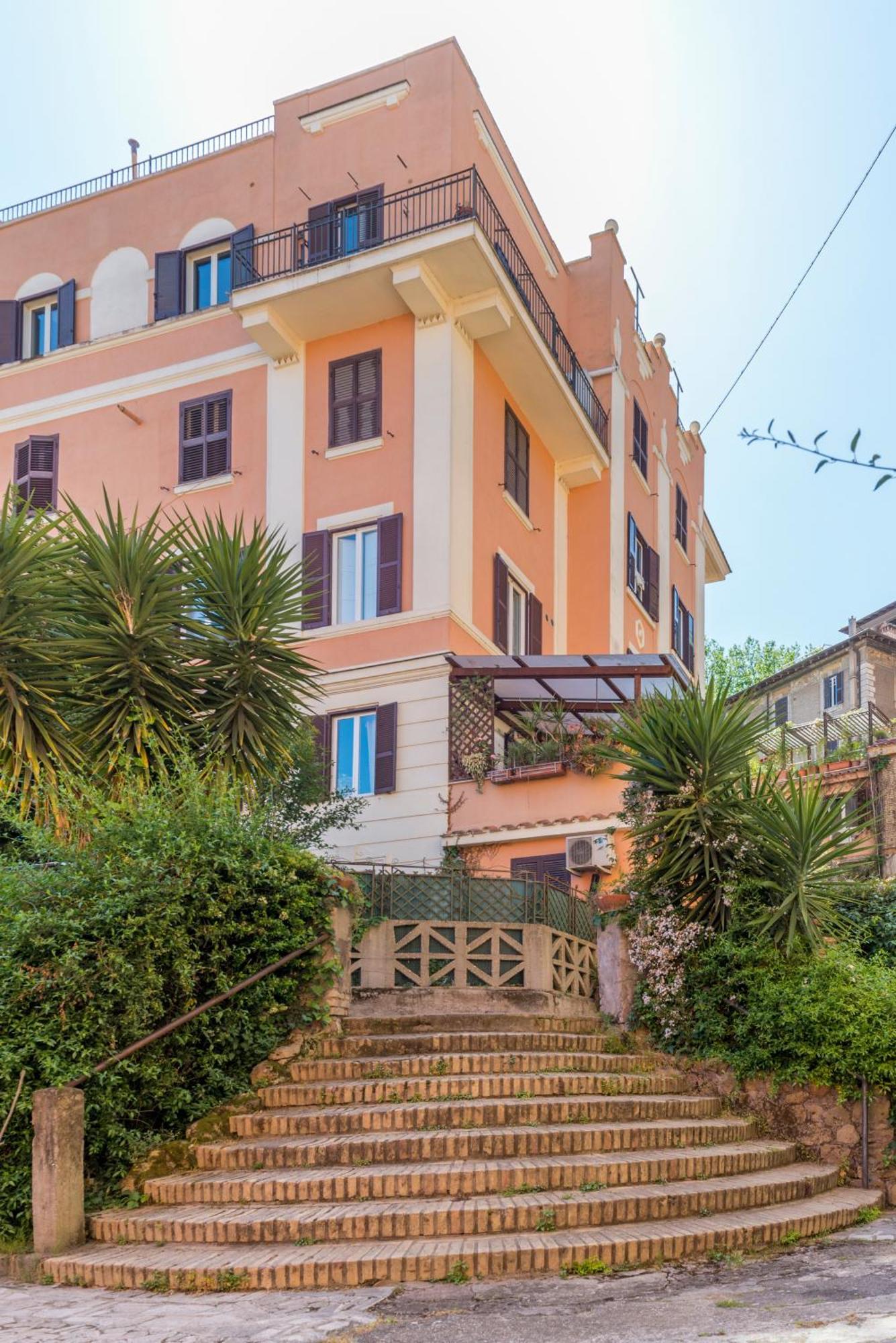 Studio In Trastevere Village โรม ภายนอก รูปภาพ
